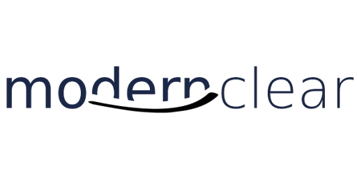 modern clear logo